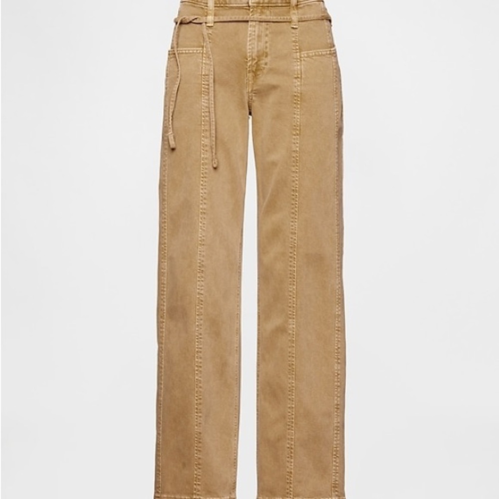Y2K Gap Low Rise '90s Loose Micro Belt Jeans - Picture 3 of 4
